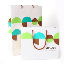 (굿즈개발) AFoCO 종이 쇼핑백